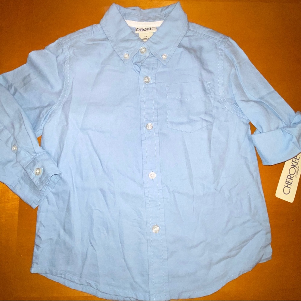 NEW Cherokee Chambray Top - 3T